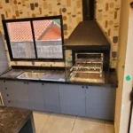 churrasqueira gourmet moderna sob medida em Diadema Sao Paulo